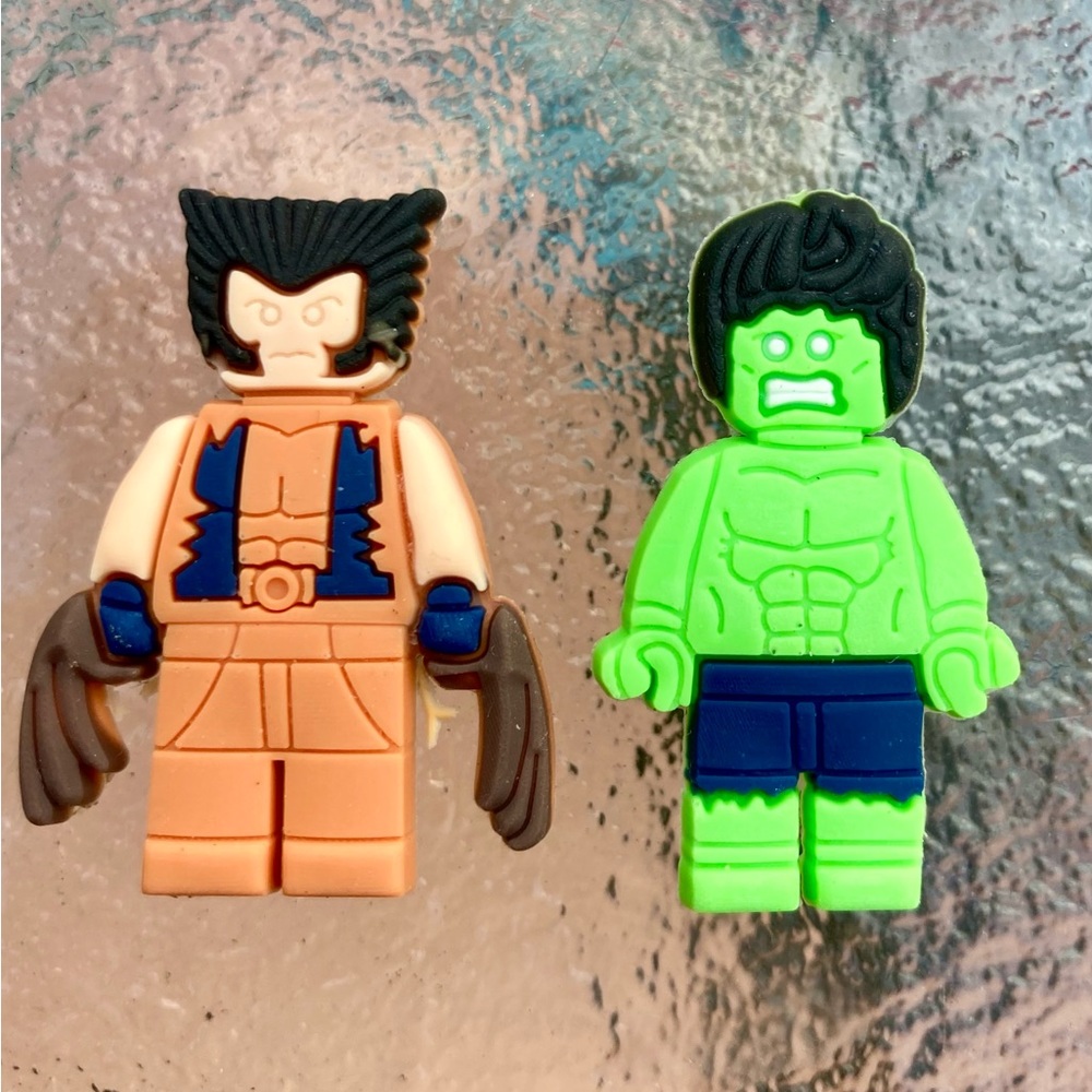 Lego Marvel Avengers Crocs Jibbitz Set